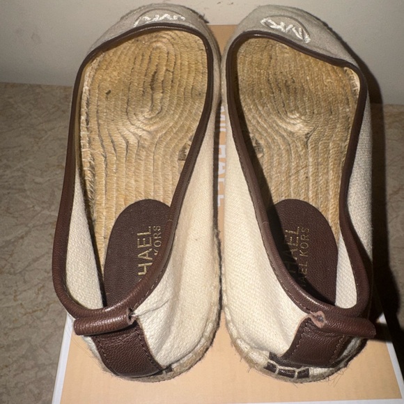Michael Kors Natural Canvas Espadrilles - Picture 2 of 6
